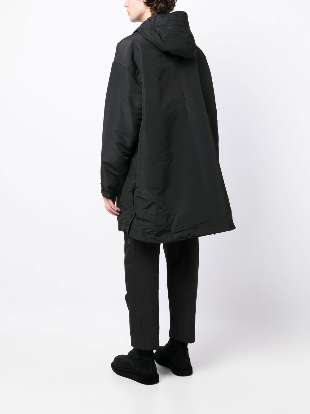 half zip-up padded jacket - 4