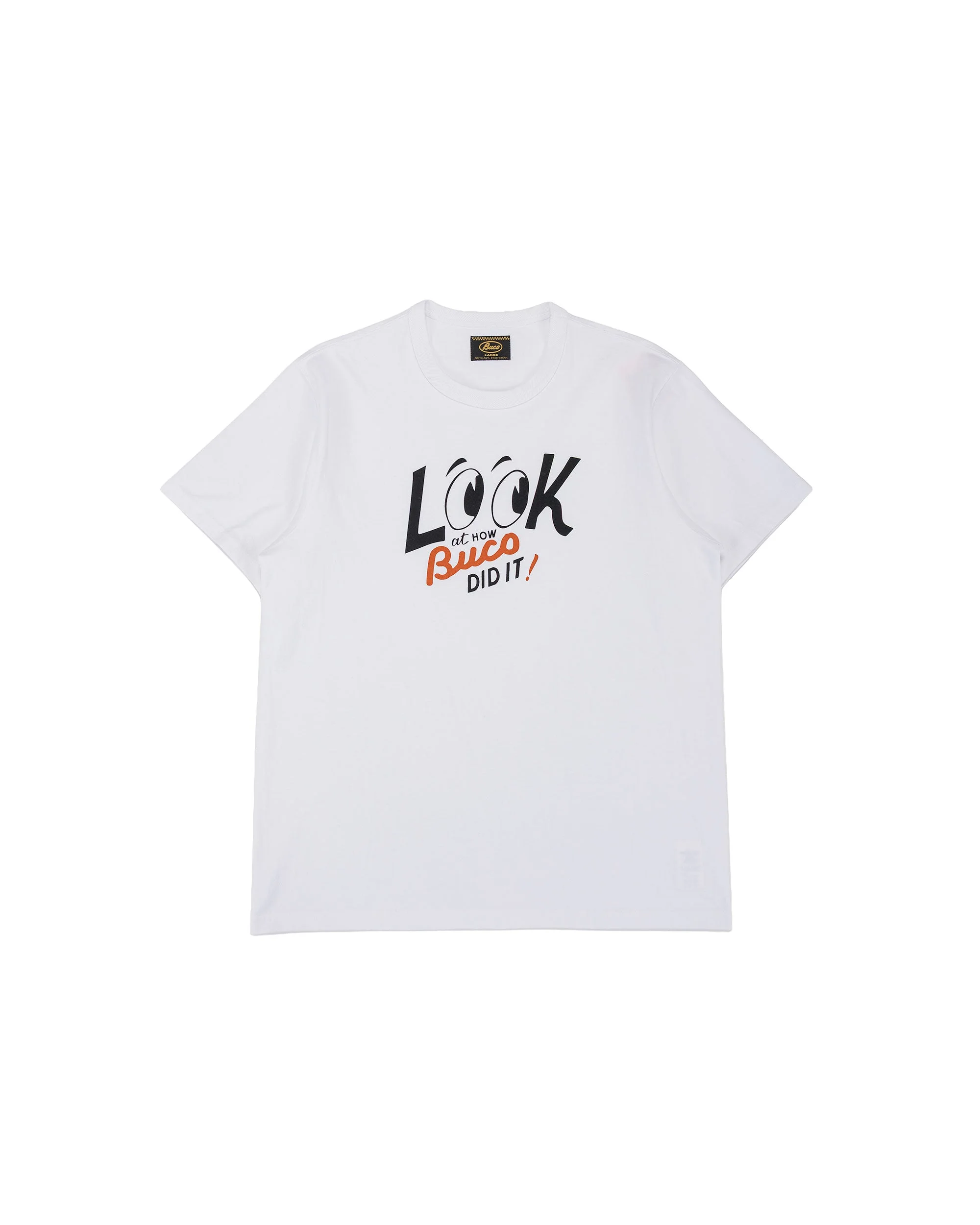 BC26002 BUCO Tee / Look At How Buco Did It! White - 1