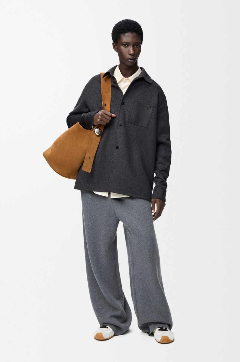 Loewe Overshirt in wool and cashmere outlook