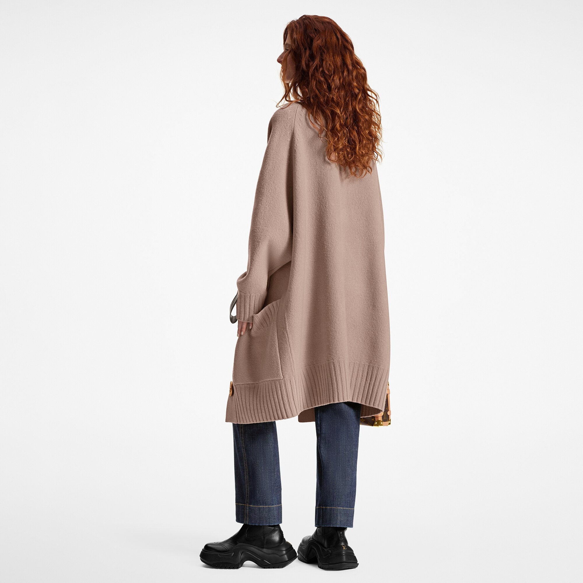 Oversized Detail Cardigan - 3
