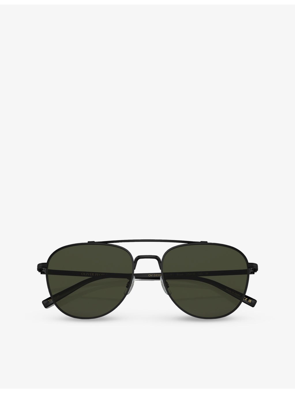 OV1335ST Rivetti pilot-frame titanium sunglasses - 5