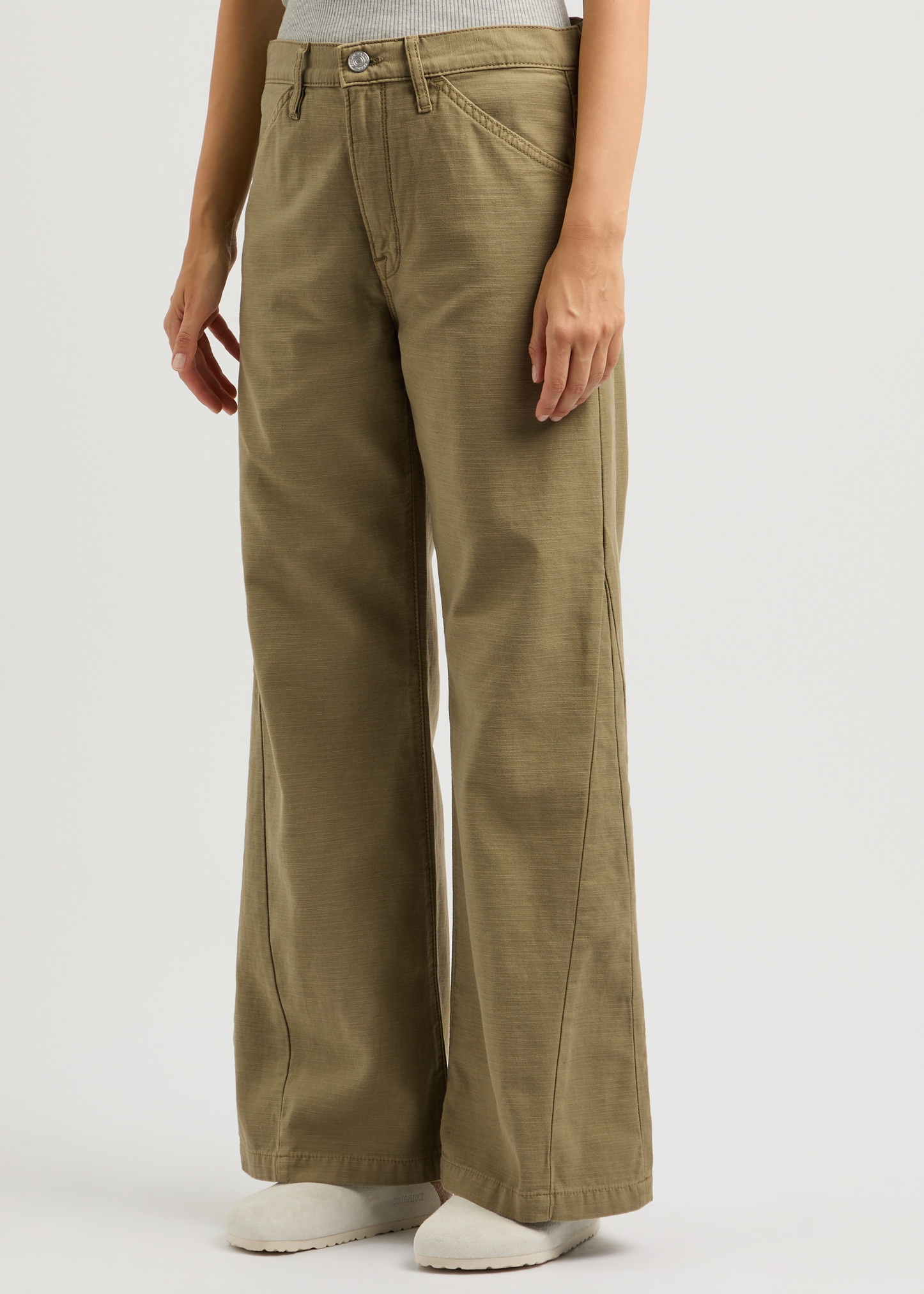 Le Baggy Palazzo cotton trousers - 2