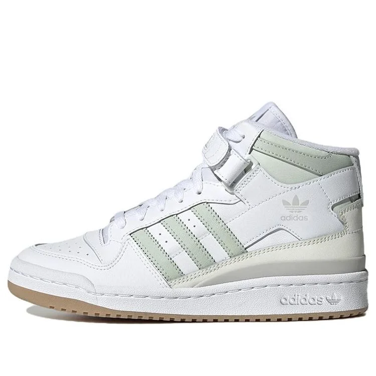 (WMNS) adidas Originals FORUM Mid 'White Linen Green' GX4578 - 1