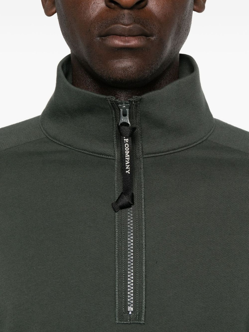 high half-zip neck sweatshirt 5
