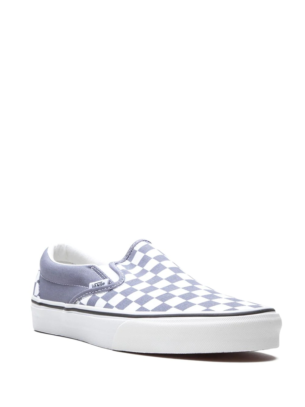 checkerboard slip-on sneakers - 2