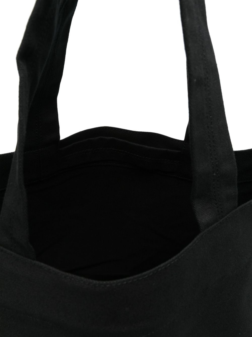 logo-embroidered tote bag - 5