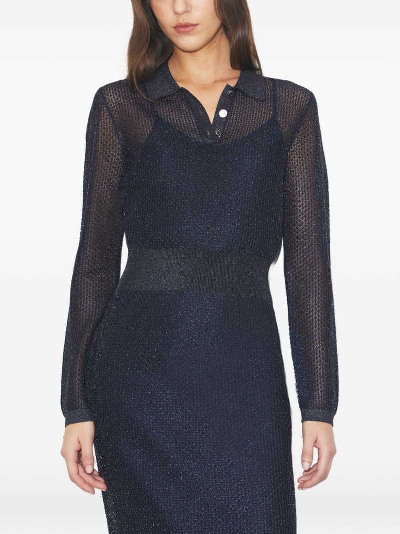 collared polo midi dress 4