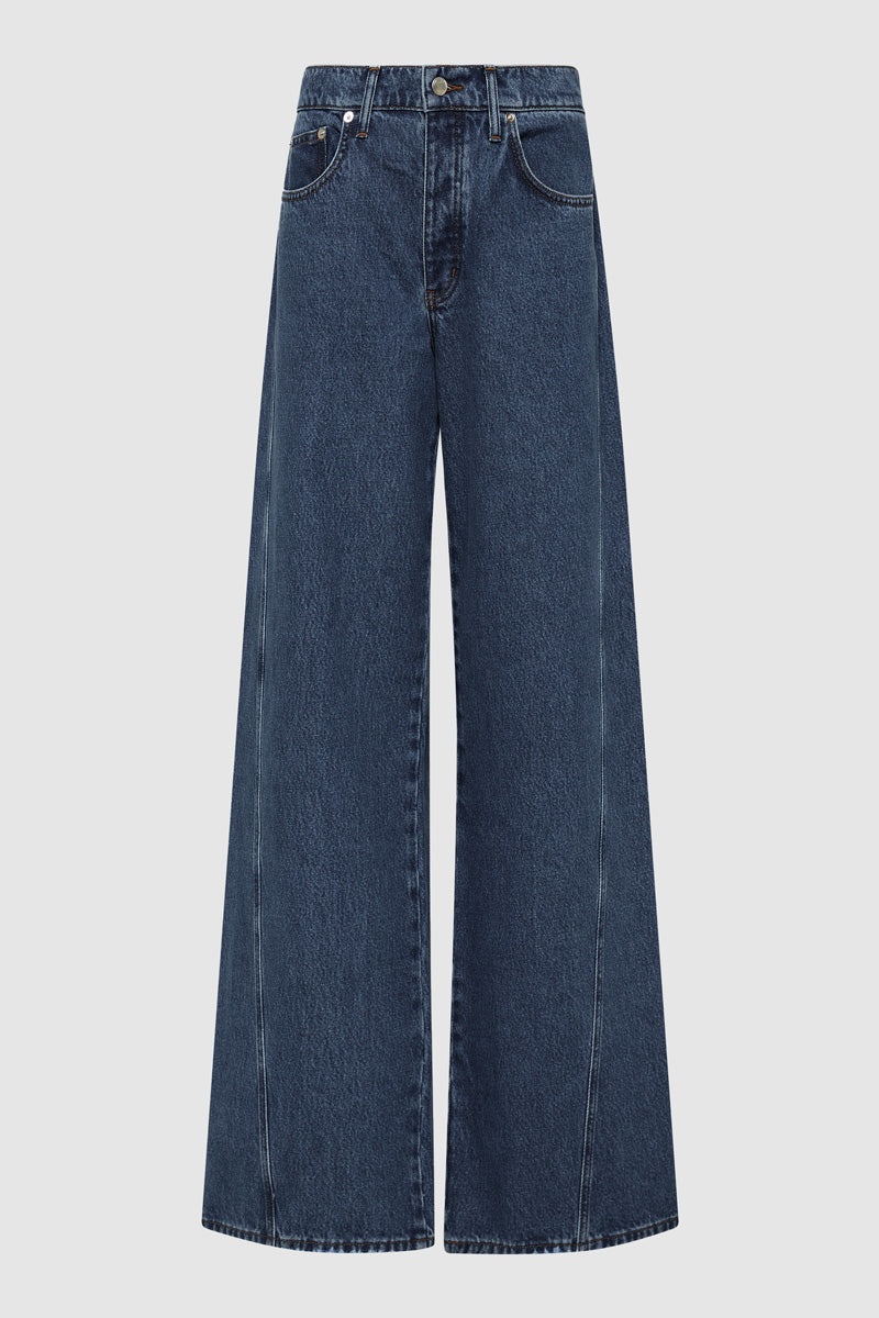 Low Rise Jeans - Indigo - 1