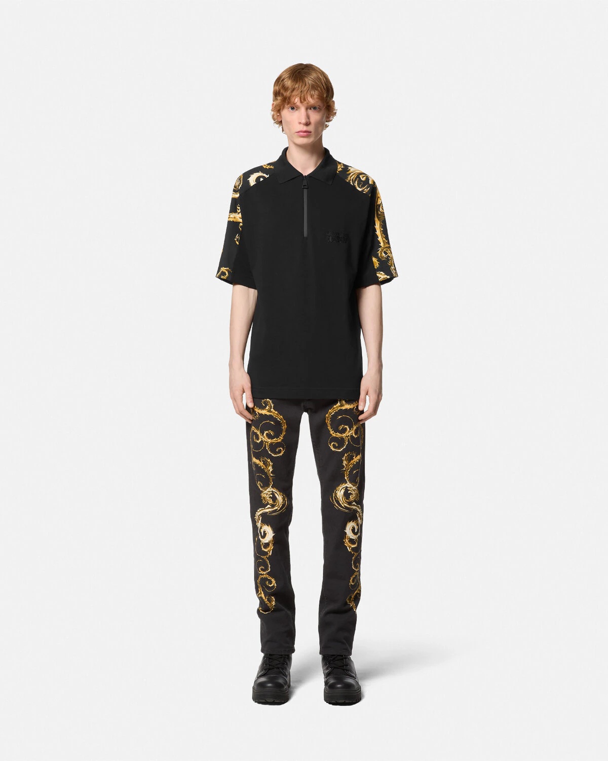 Chromo Couture Relaxed-Fit Polo Shirt - 2