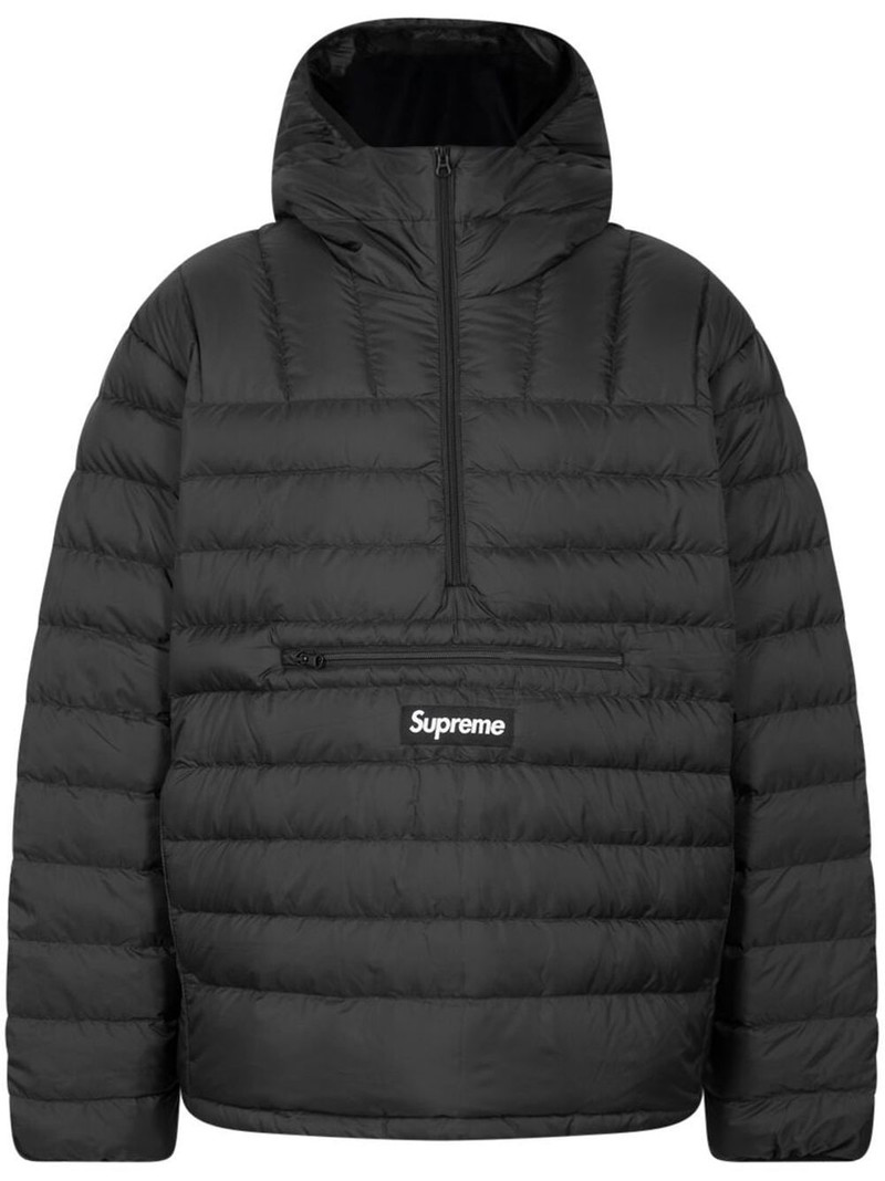 micro down half-zip pullover jacket - 1