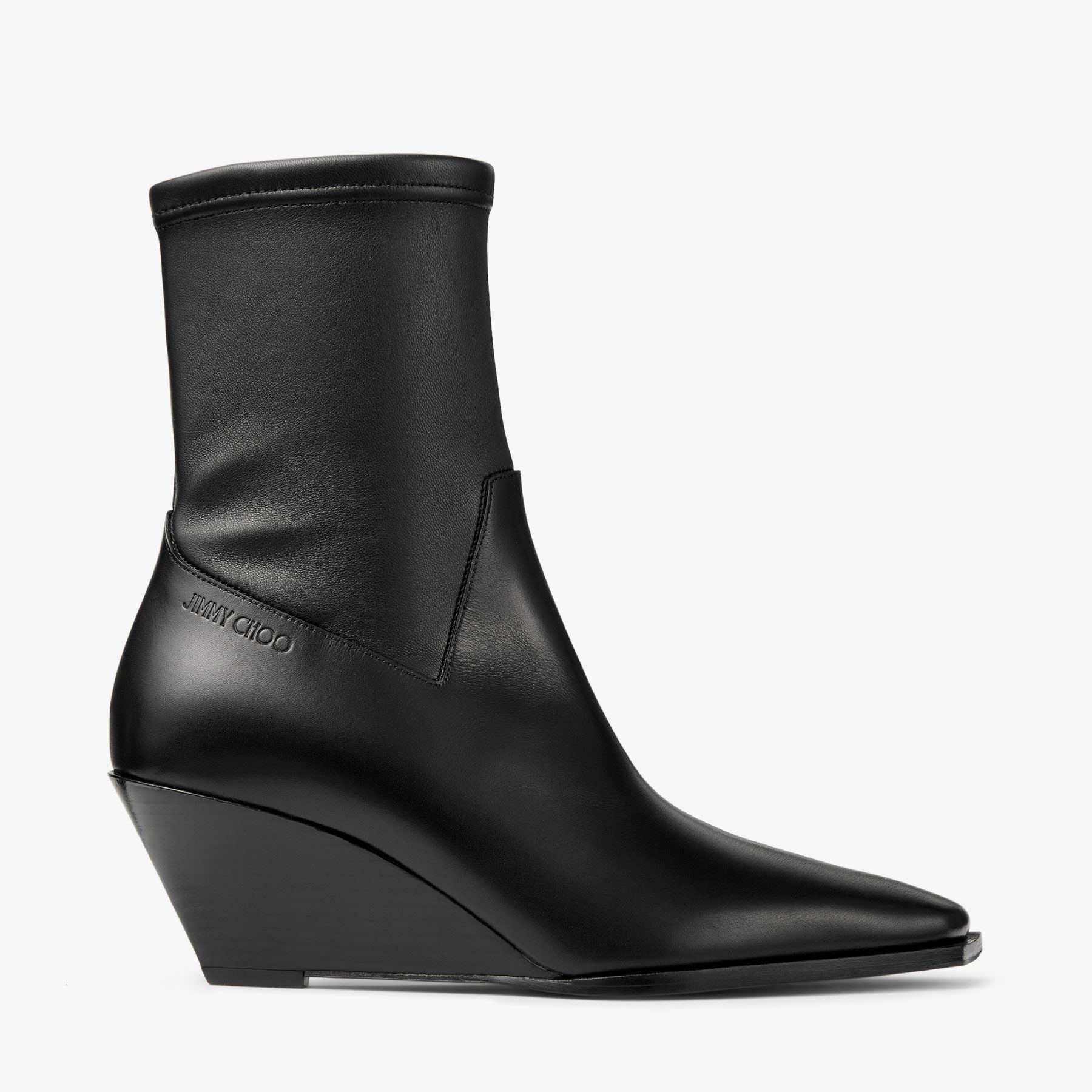 Hadley Ankle Boot 60
Black Panache Leather Ankle Boots - 1