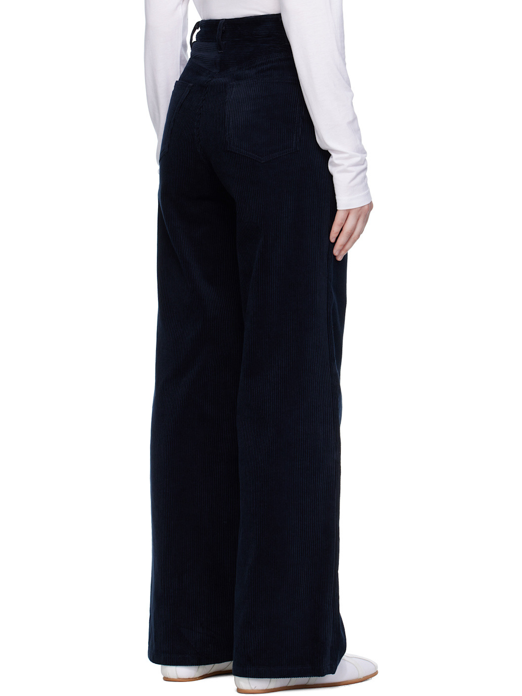 Navy Elizabeth Trousers - 3