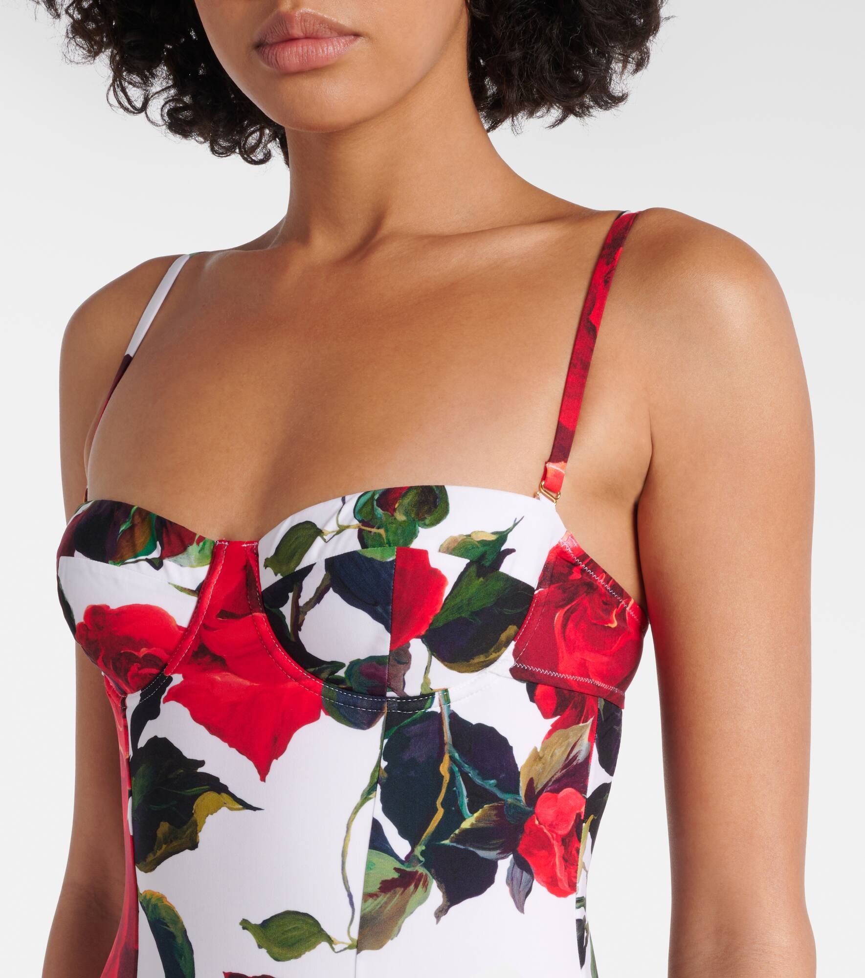 Floral swimsuit - 4