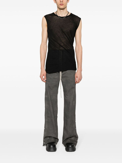 Rick Owens DRKSHDW Pusher straight trousers outlook