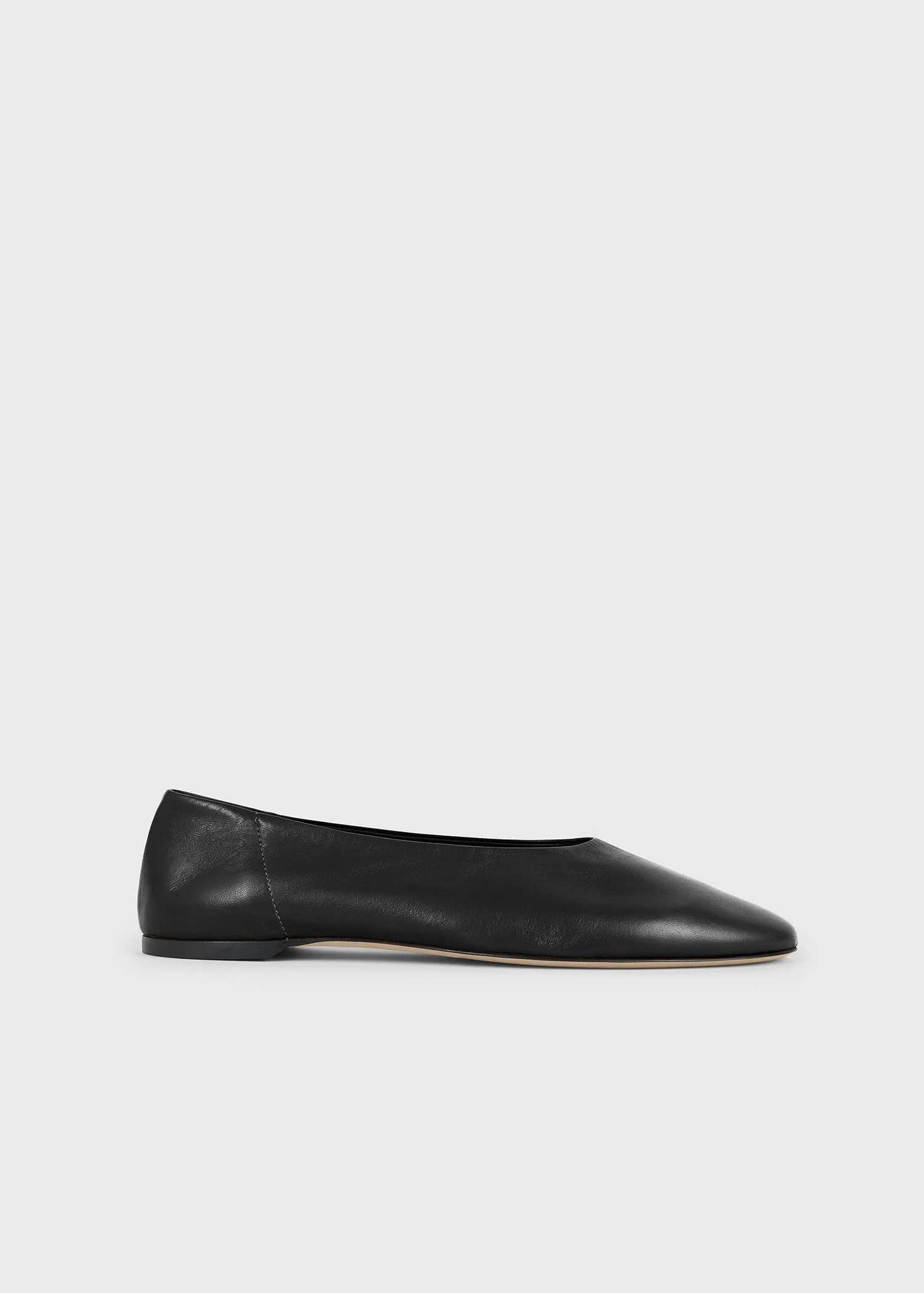 Slip nappa ballerinas black - 1