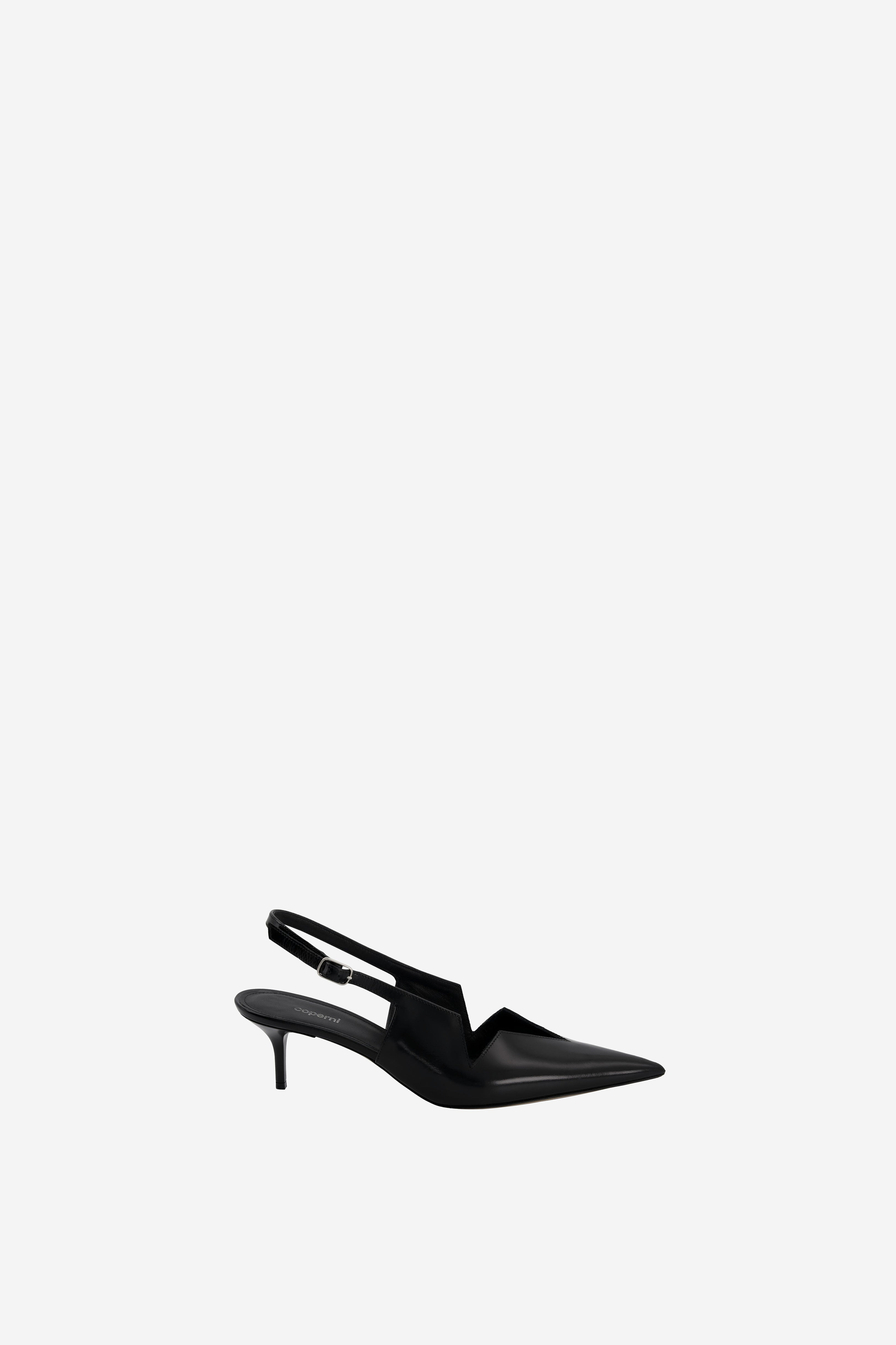 Gloss Star Cut-Out Low Stiletto - 2
