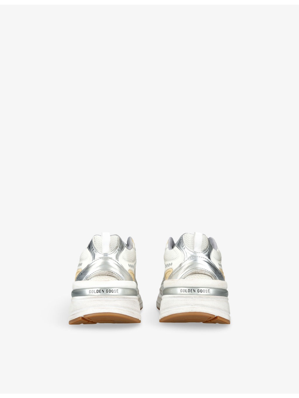 Lightstar Leather and Mesh Low-Top Trainers - 4