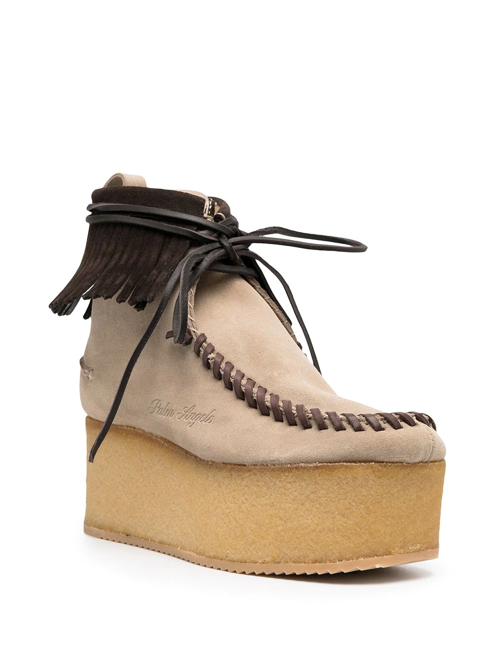 Wallabee platform boots - 2