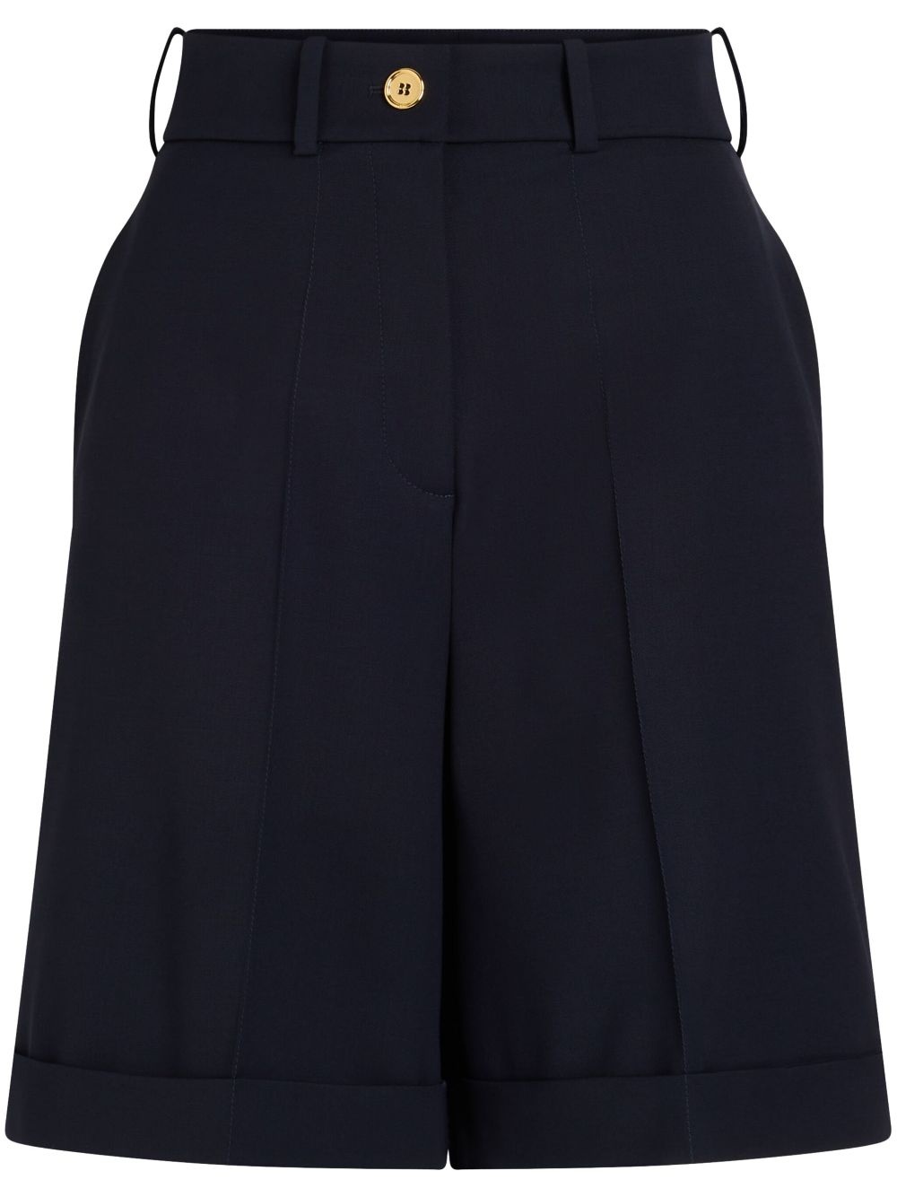 twill bermuda shorts - 1
