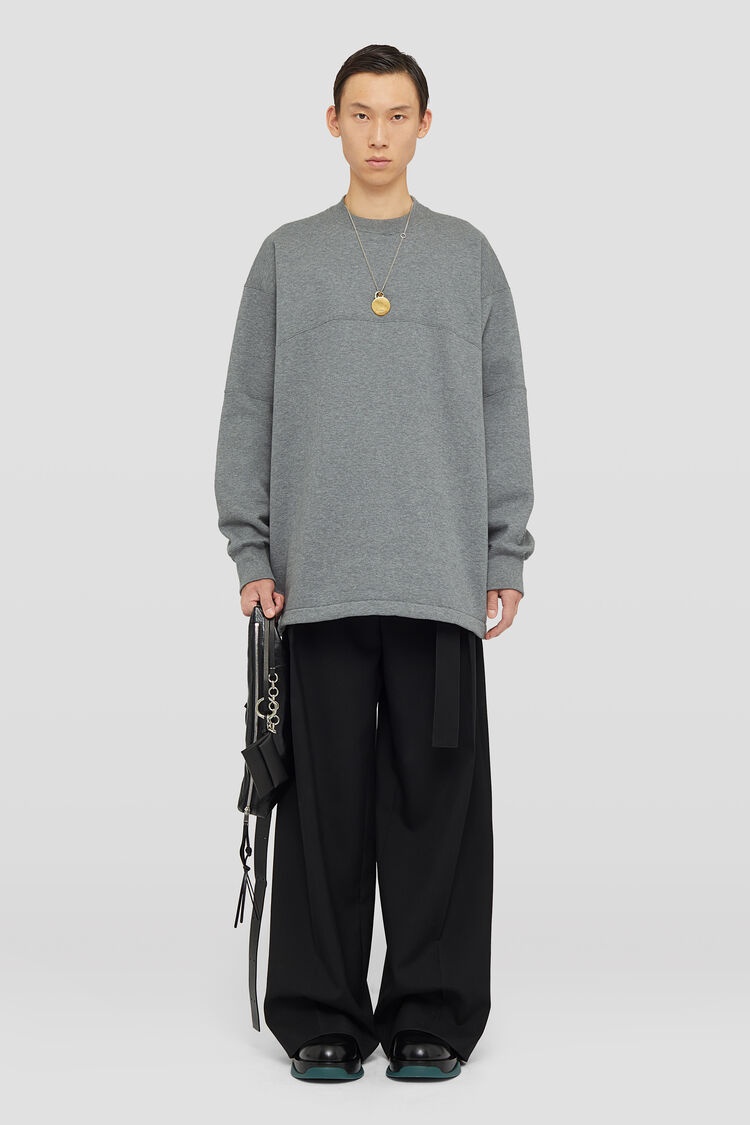 Crew-Neck Sweatshirt - 2