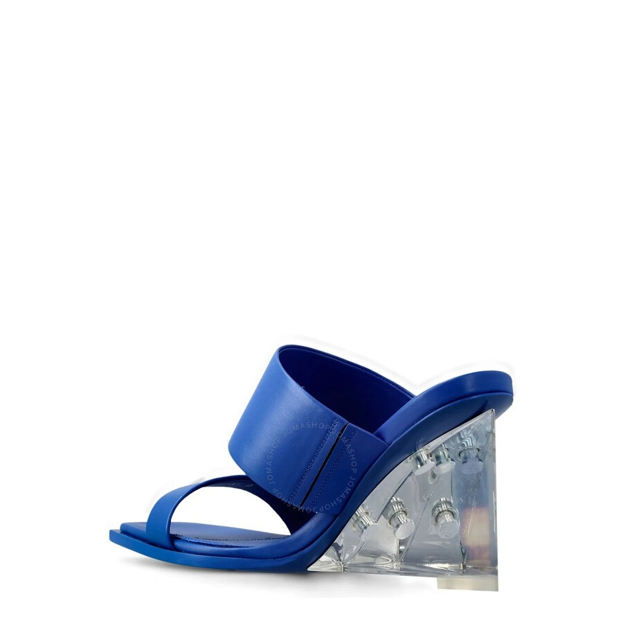 Alexander McQueen Galactic Blue Shard Sandals - 3