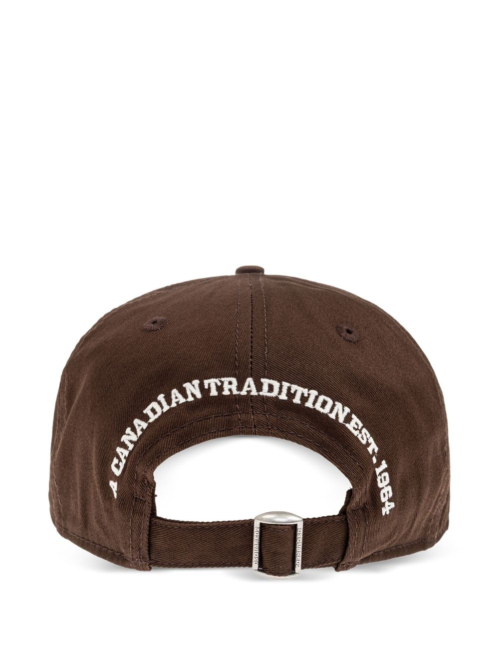 embroidered-patch baseball cap - 2