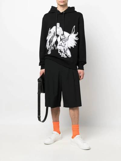 Lanvin graphic-print pullover hoodie outlook