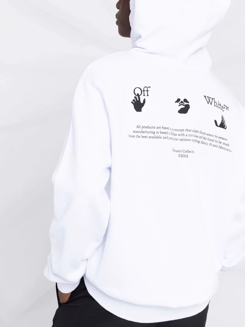 graphic-print hoodie - 3