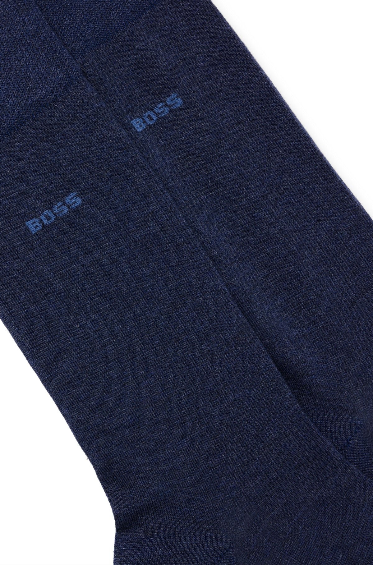 TWO-PACK OF REGULAR-LENGTH SOCKS IN STRETCH COTTON - 2