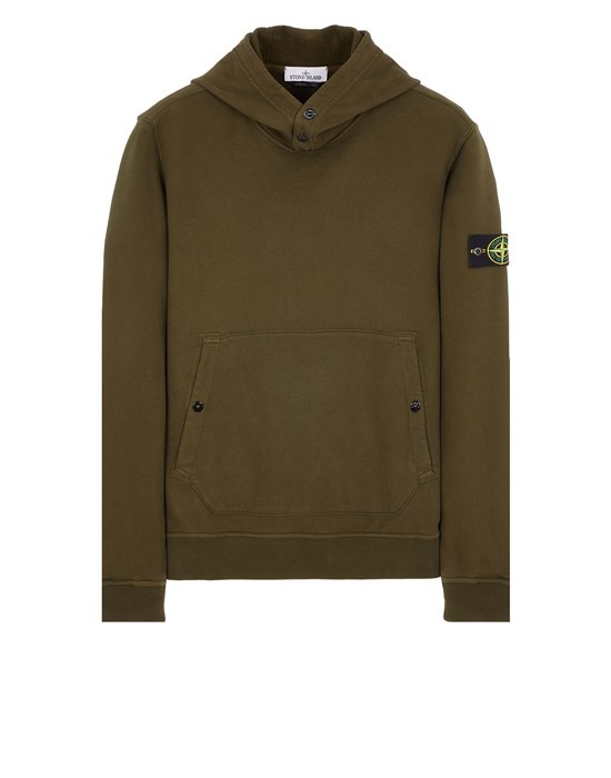 Olive green stone island sweatshirt best sale