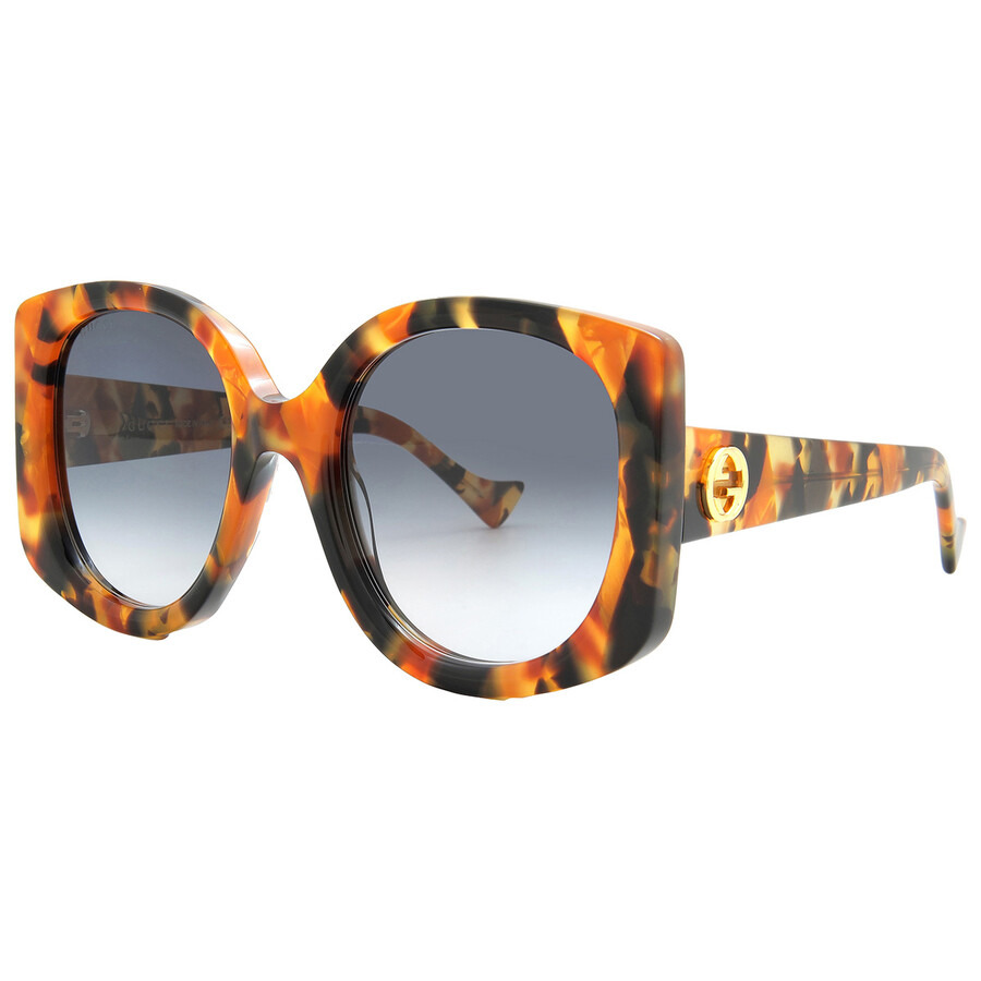 Gucci Blue Gradient Butterfly Ladies Sunglasses GG1257S 004 53 - 3