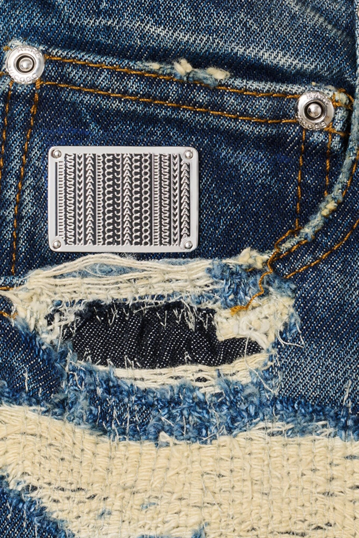 'The Rip And Repair Straight Jean' jeans - 4