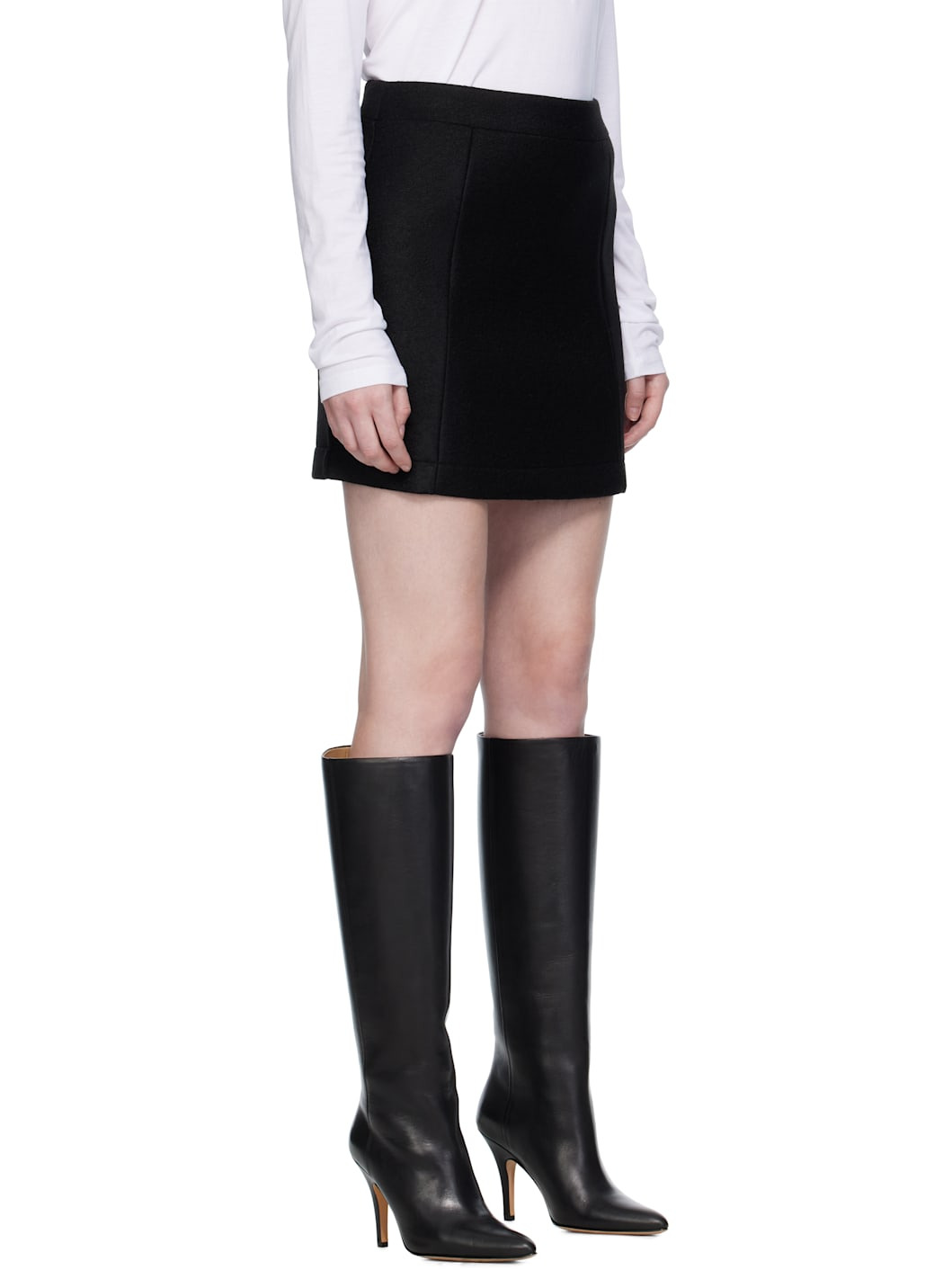 Black Julie Miniskirt - 2