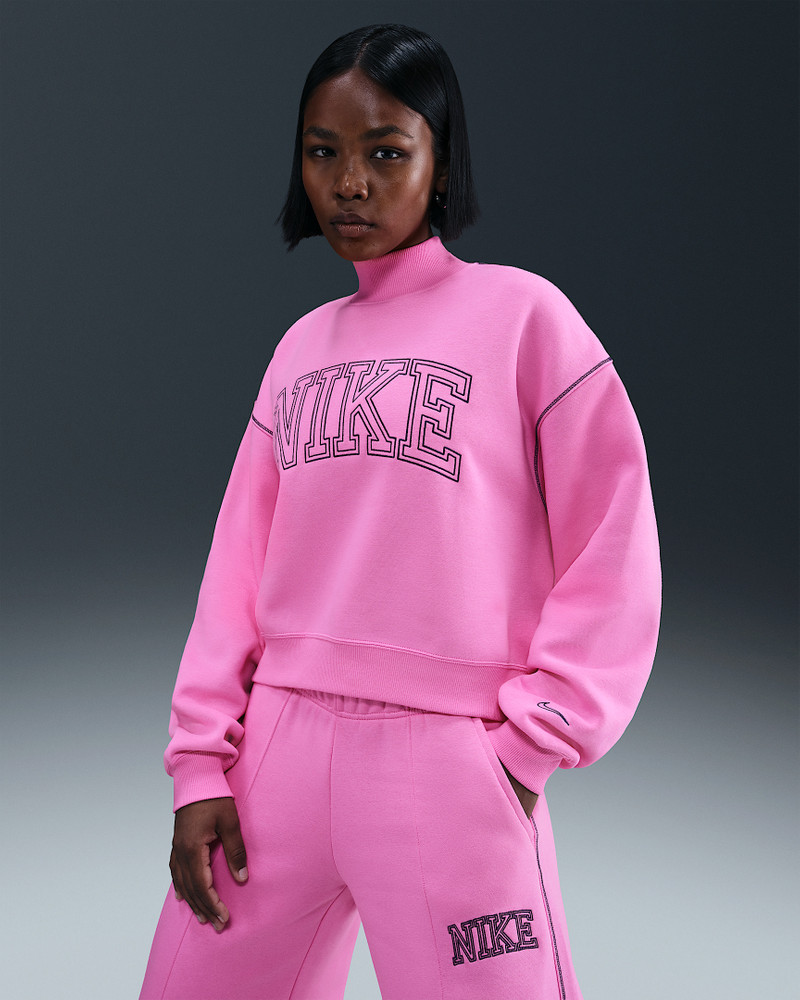 Nike Sportswear Phoenix Fleece Women's Mock-Neck Sweatshirt 1
