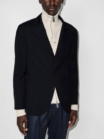 Brunello Cucinelli single-breasted suit jacket outlook