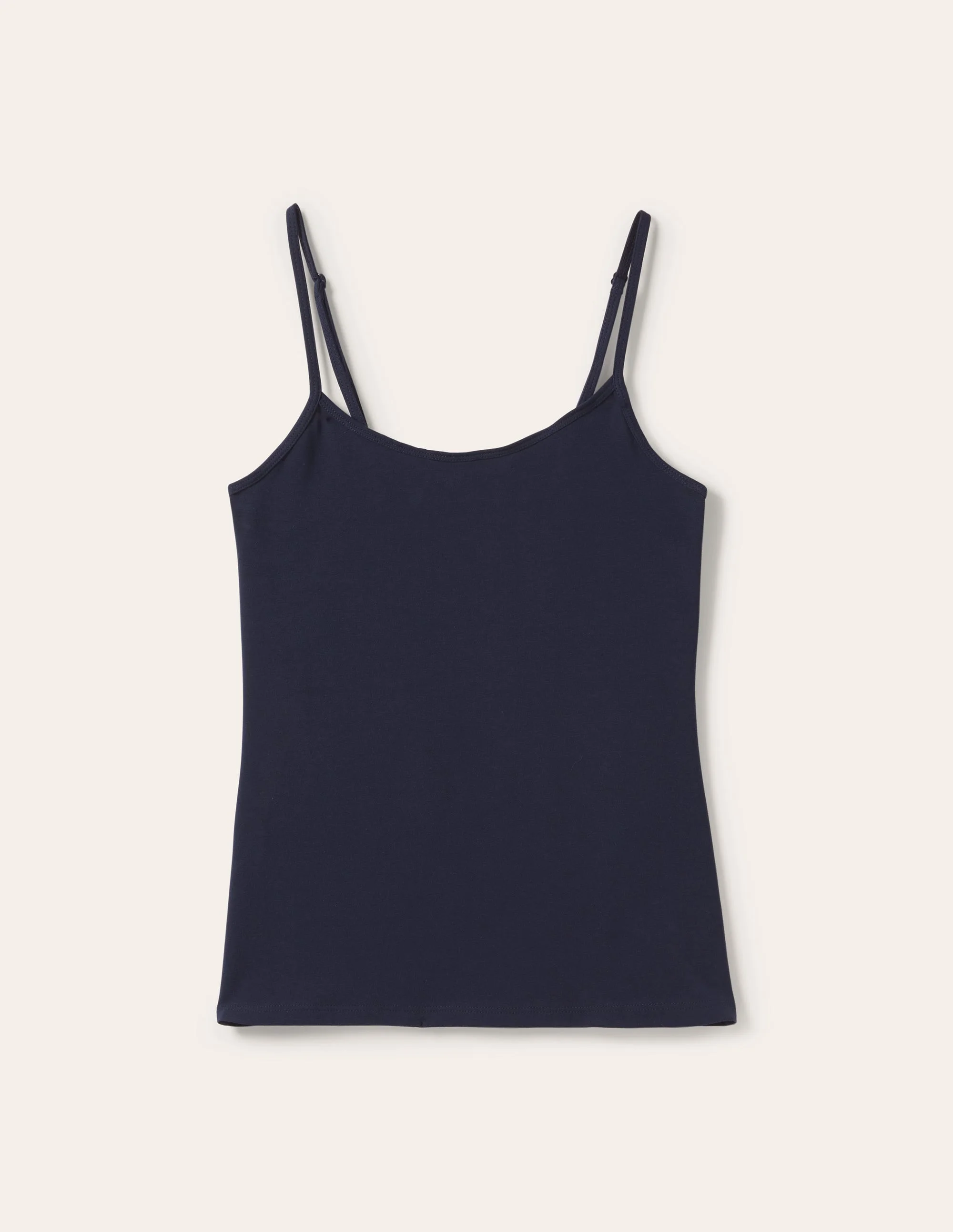 Plain Cami Top-Navy - 1