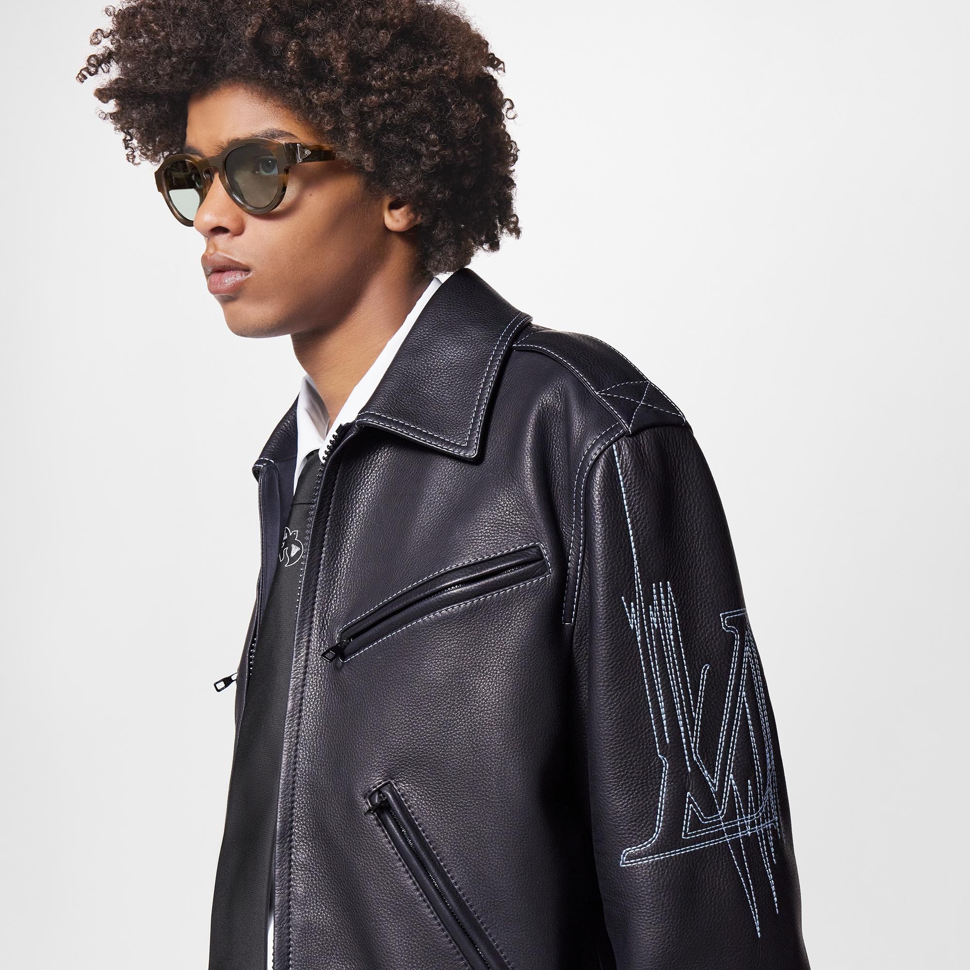 LV Frequency Chic Leather Blouson - 4