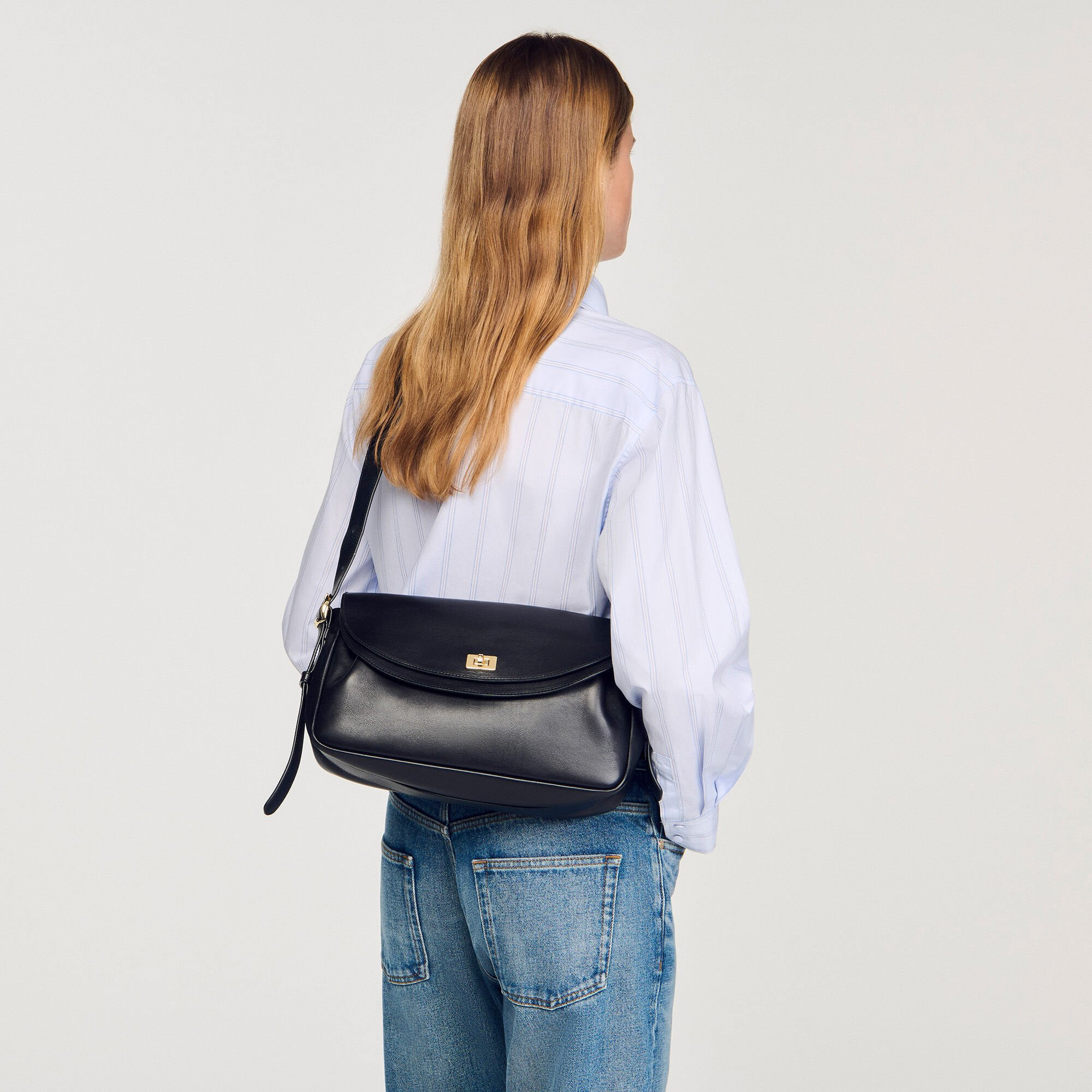 LE MAMBO PLAIN LEATHER BAG - 4