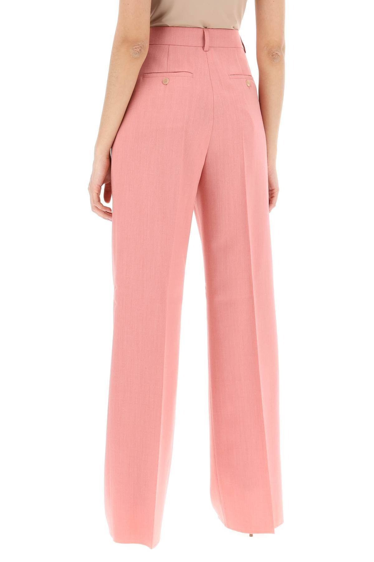 DURANTE WIDE LEG TAILORING PANTS - 4