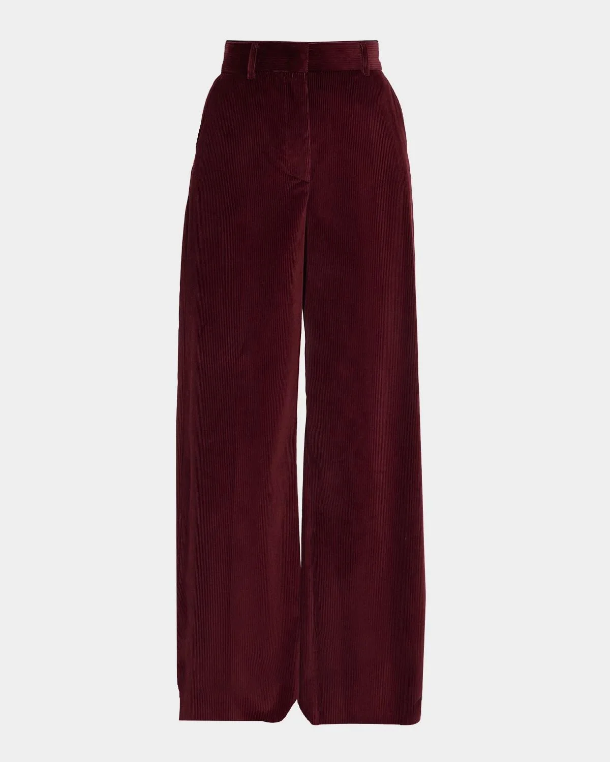 Tania Wide-Leg Cotton Corduroy Trousers - 1