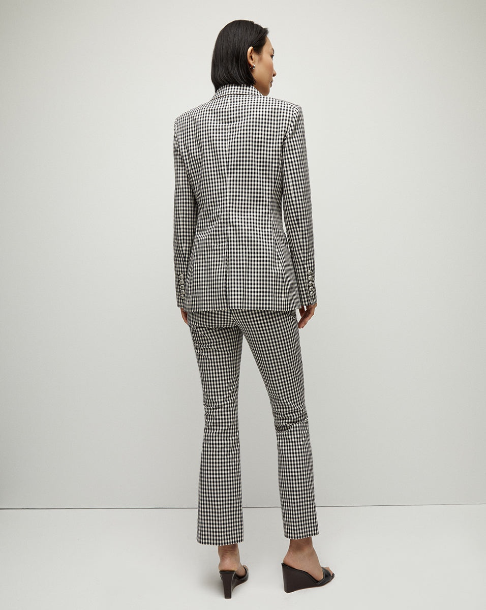 CHARLESTON GINGHAM DICKEY JACKET - 6
