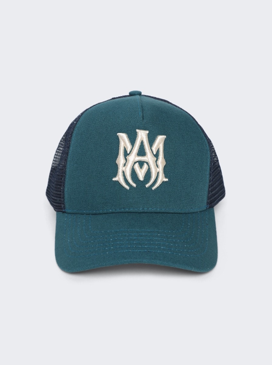 MA Trucker Hat Teal - 1