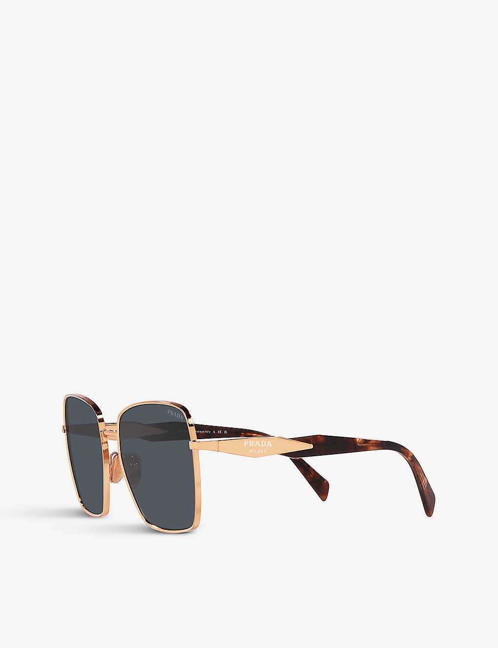 PR 64ZS square-frame metal sunglasses - 3