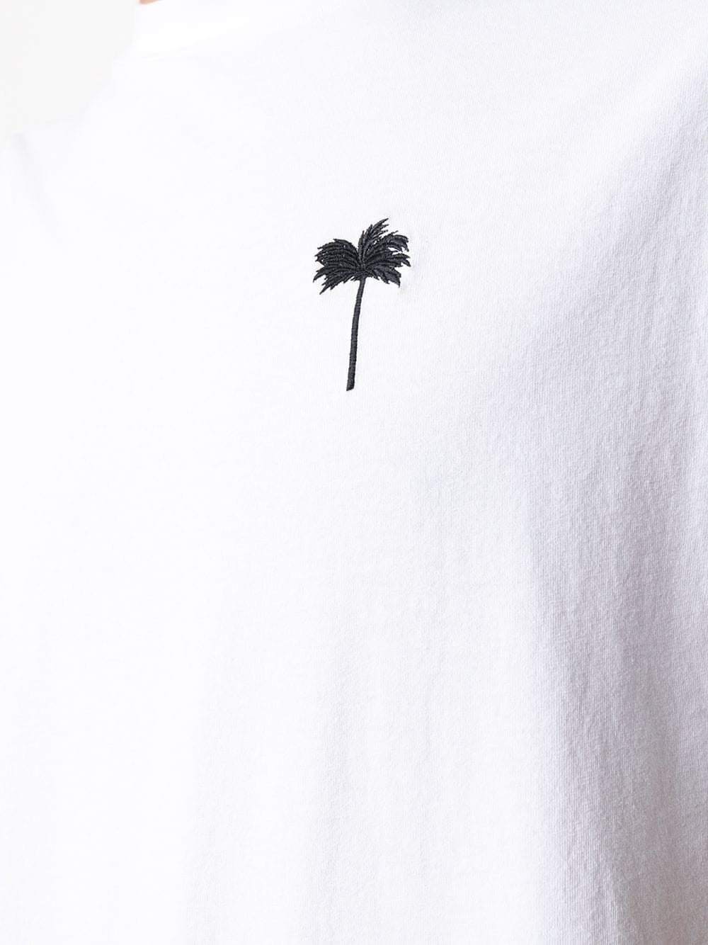 embroidered palm tree T-shirt - 5