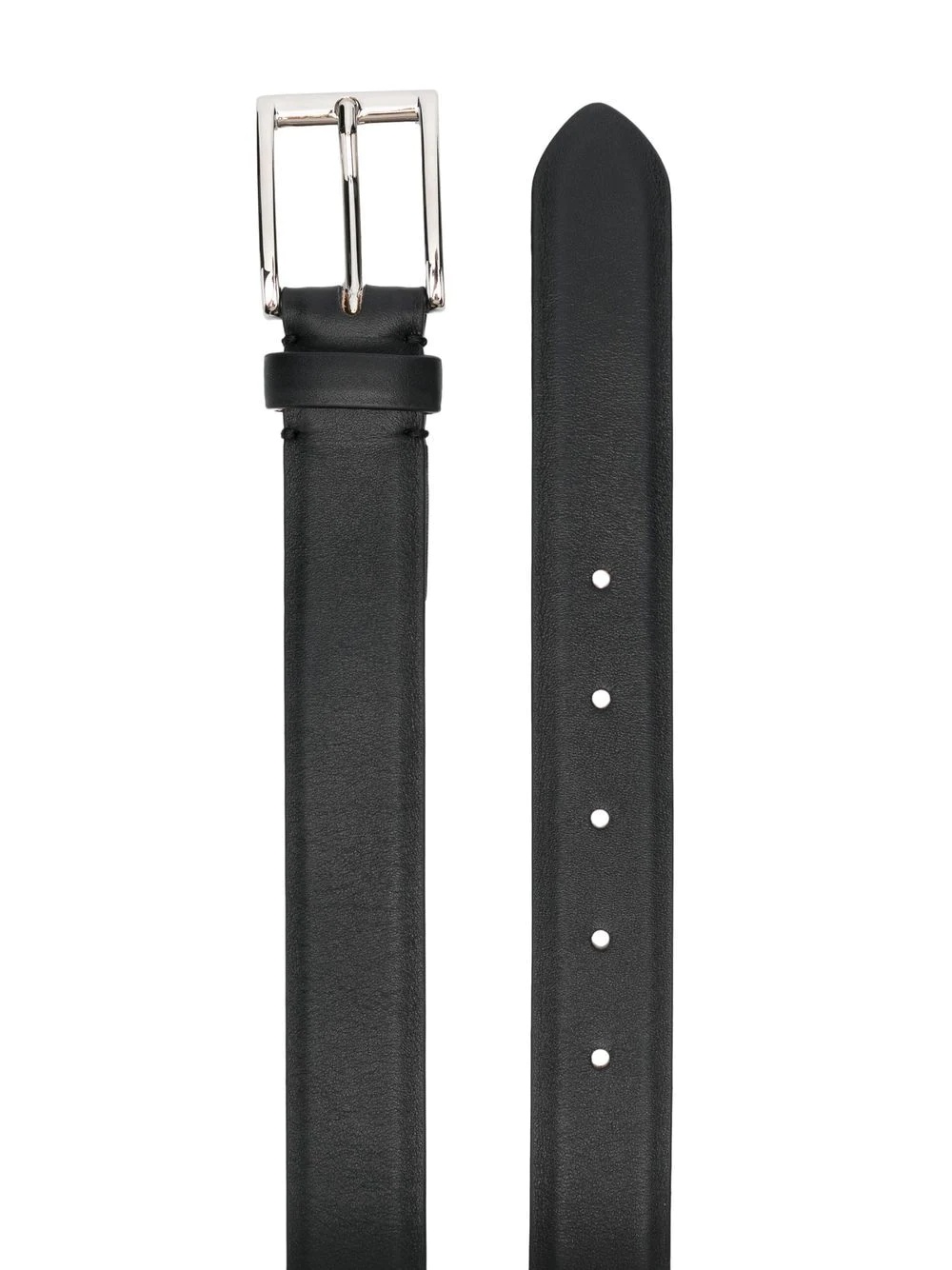 textured buckled belt - 2