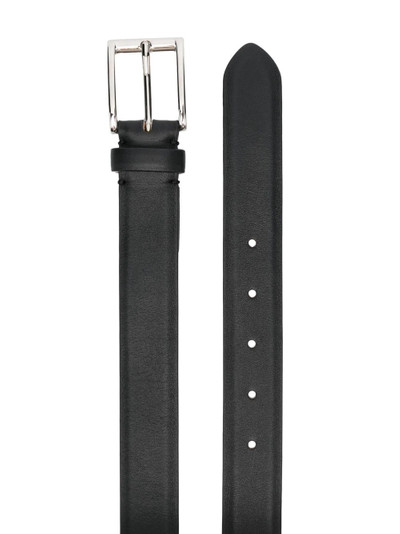 Maison Margiela textured buckled belt outlook