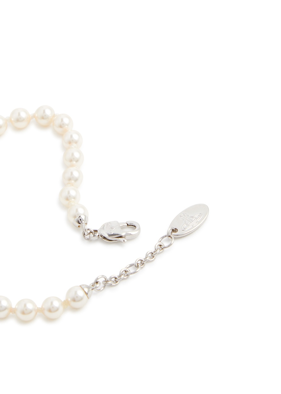 Olympia faux pearl orb bracelet - 4