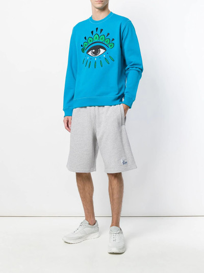 KENZO wave patch track shorts outlook