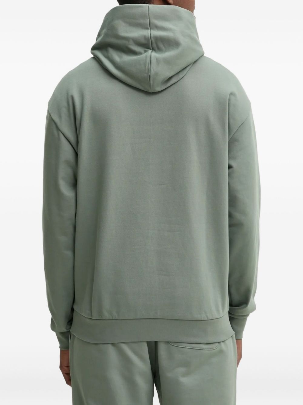 flame-print hoodie - 2