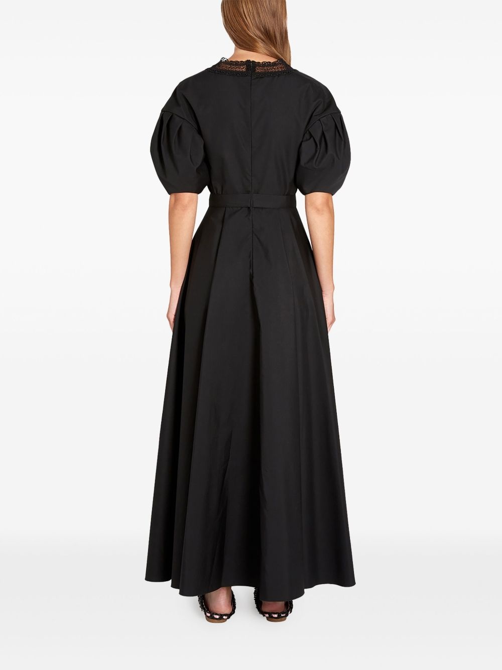 poplin midi dress - 4